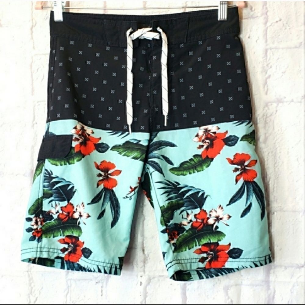 CARBON Swim Board Shorts Swimsuit 28